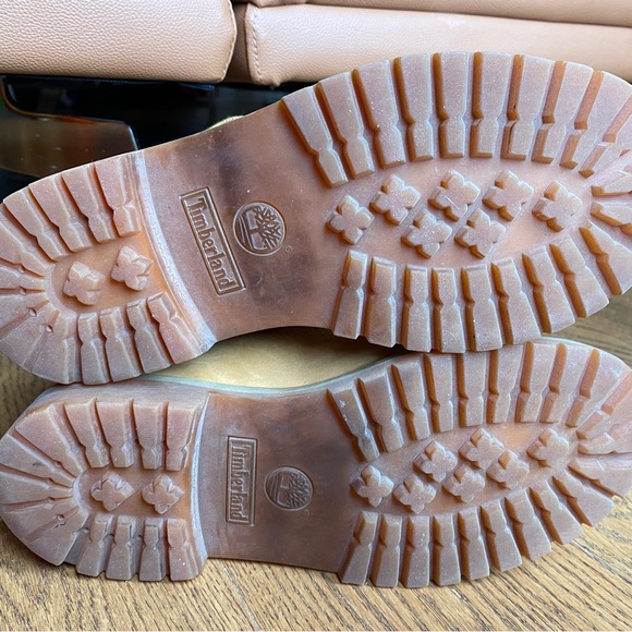 TIMBERLAND JUNIORS' 6-INCH PREMIUM WATERPROOF BOOT / WHEAT NUBUCK - Picture 6 of 7